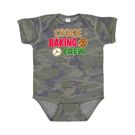 Inktastic Christmas Cookie Baking Crew Boys or Girls Baby Bodysuit