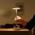 thumbnail image 2 of Rechargeable Table Lamp Dimmable Metal Cordless Waterproof Touch Night Light Esthetics Desk Lamp, 2 of 5