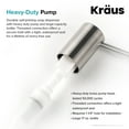 thumbnail image 5 of KRAUS Kitchen Soap and Lotion Dispenser in Spot Free Stainless Steel, 5 of 7