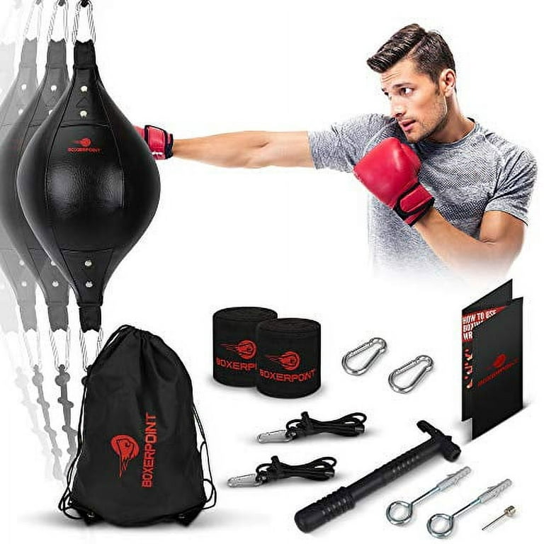 VEVORbrand Boxing Speed Trainer, Rapid-Reflex Boxing Bar, Training Boxing  Ball with Reflex Bar & Gloves, Solid Speed Punching Bag Free Standing,  Adjustable Height, for Adult&Kid, Red with Two Ball 