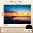 thumbnail image 3 of Wallpaper Ventura Pier Peel and Stick Wall Murals 100"H x 144"W Removable PVC Wall Paper Self-Adhesive Wall Paintings Art Decor for Bedroom Living Room, 3 of 7