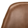 thumbnail image 7 of SAFAVIEH Tanner Mid-Century Barstool with Footrest and Armrest, Cognac, 7 of 7