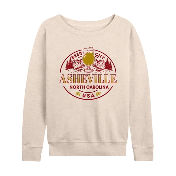 Instant Message - Asheville NC - Women's French Terry Long Sleeve Pullover