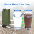 thumbnail image 3 of Electric Water Filtration System Survival Kit Portable USB Powered Water, 3 of 8