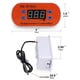 thumbnail image 5 of W3012, minicontrolador de temperatura, termostato digital de -30 a 300 grados Celsius, interruptor de control de temperatura (12 V), 5 of 5