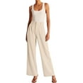 thumbnail image 2 of Women's Wide Leg Pants Work Business Casual Loose High Waisted Dress Palazzo Flowy Trousers, 2 of 6