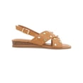 thumbnail image 2 of Kensie Women's Alishia Gem Crossband Wedge Flat Sandal, 2 of 5