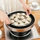 thumbnail image 3 of Collapsible Stainless Steel Steamer with Stand - Durable Heat-Resistant Cookware for Healthy Food Preparation, 3 of 5