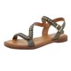 thumbnail image 2 of Sandalias de verano para mujer Sandalias planas sin cordones Zapatos romanos Sandalias informales con punta abierta Wmkox8yii  nm7787, 2 of 3