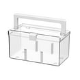 thumbnail image 3 of Organizador De Estuche De Primeros Auxilios Con Asa, Caja De Maquillaje Para Lugar De Trabajo, Gimnasio, Deportes, Transparente, 3 of 7