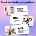 thumbnail image 4 of MySmile Purple Teeth Whitening Strips for Teeth Sensitive, Hydroxyapatite-Infused, Enamel Safe & Non-Slip White Strips, Residue-Free, Teeth Stains Remover Whitening kit, Natural Formula, 28pcs, Mint, 4 of 9