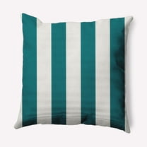 Simply Daisy 20" x 20" Graduated Stripe Nautical Indoor/Outdoor Throw Pillow