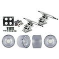 thumbnail image 1 of Gullwing Sidewinder Longboard Trucks Wheels Pack Bigfoot 70mm Pathfinders Clear, 1 of 2