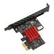 thumbnail image 4 of TYPE E Expansion Card, PCIE 3.0 2X USB3.2 Front TYPE E Expansion Card KEY A Metals Electronics Plug And Play For Computer For Win10 ANGGREK Otros, 4 of 8