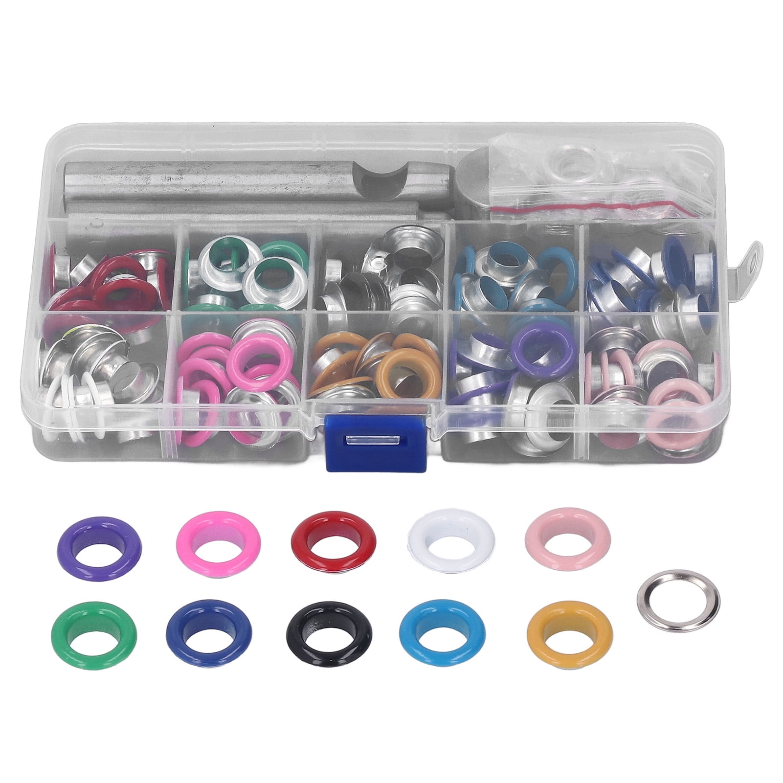 Eyelets Tool Kit, Rich Colors Eyelet Kit Easy Installation Wide