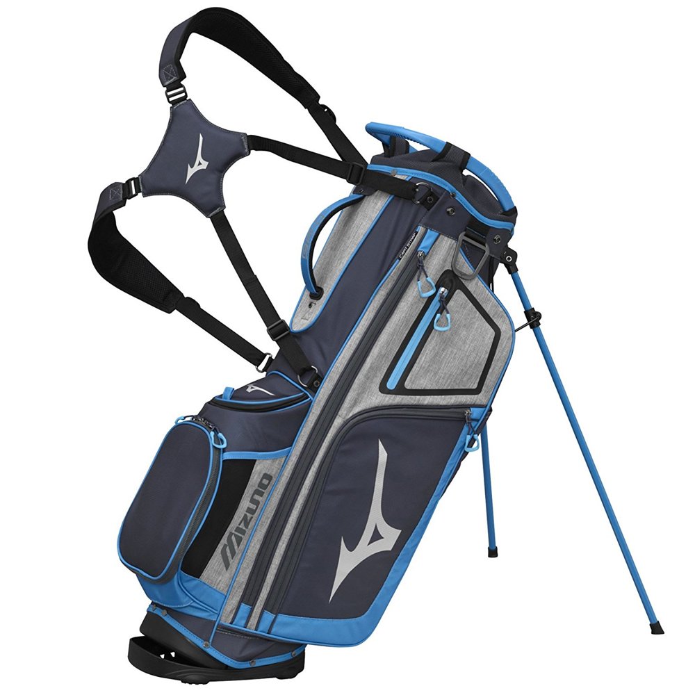 Mizuno BR-D4C Golf Stand Bag, Grey/Light Blue - Walmart.com - Walmart.com