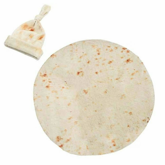 Manta para Bebés, Fibra de Acetato de 33.46 Pulgadas de Fibra Redonda de Fibra Redonda de Textura Suave Envolta para Viajar para viajar
