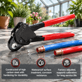 Icrimp Angle Head F1807 Pex Pipe Crimping Tool For 1/2-inch Copper ...