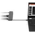 thumbnail image 4 of Lenovo USB-C Mini Docking Station For Notebook, 40AU0065US Iron Gray, with 5AVE 3Pc Accessories, 4 of 5