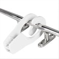 thumbnail image 3 of Rail Mount Boat Fender Hanger Hook Quick Release Clip 32mm white, 3 of 5