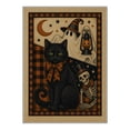 thumbnail image 5 of GENIMO 5'x7' Halloween Area Rug for Living Room, Washable Non Slip Soft Vintage Cat Indoor Rug for Bedroom Dining Room Home Office, Vintage Orange, 5 of 6