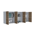 thumbnail image 4 of Gabinete Superior Vega, Incluye Entrepaño Móvil Central, Color Miel y Blanco, 4 of 6