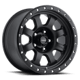 thumbnail image 2 of Raceline 929B-AVENGER 17" Cast Aluminum Wheel, STREET LOCK AVENGER BLACK 17X9 5X5.5 -12mm Fits select: 1979-1980 AMERICAN MOTORS JEEP CJ5, 1978 JEEP JEEP CJ5, 2 of 4