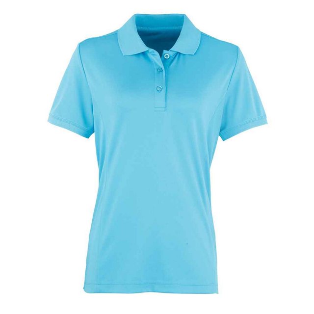 Premier Polo Piqué Coolchecker pour Femmes