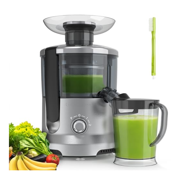 Centrifugal Juicer 500W - 2 Inch Feed, 3 Speed, Fruit & Vegetable Juice Extractor