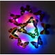 thumbnail image 2 of Etiqueta engomada de la luz nocturna de la decoración de la mariposa del LED 3D Luz de pared simple y doble para el jardín, patio trasero, fiesta del césped, sala de fiesta festiva (24), 2 of 5