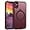 052-Plum, variant on for iPhone Xs Case, iPhone X Case [Compatible with Magsafe], Translucent Matte Back Anti-Scratch Full Body Protective Cover Shockproof Phone Case for Apple iPhone X/XS 5.8", Plum
