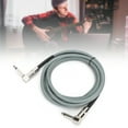 thumbnail image 4 of Guitar Cable 9.8FT, 6.35MM 1/4 Inch Audio Connection Wire, 6.35MM Male Jack Stereo Audio Balanced Line, for Electric Guitar Bass Mixer Microphone Stage, 4 of 7