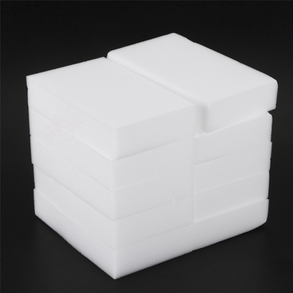 100x60x20mm 40pcs Magic Sponge Eraser Melamine Cleaner-White