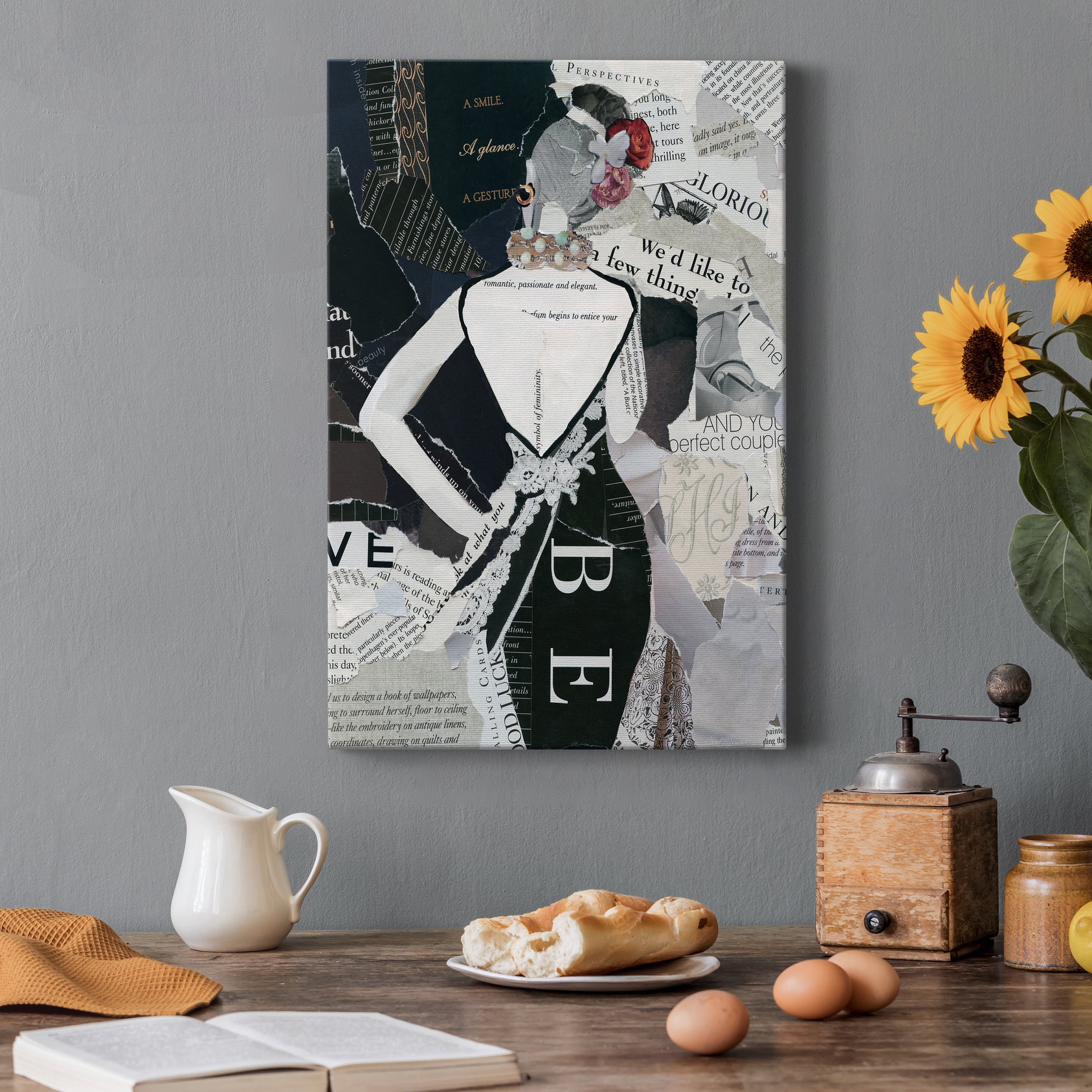Fashion Mosaic II Premium Gallery Wrapped Canvas - Ready to Hang - 40 x 60