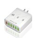 thumbnail image 1 of Cargadores de pared de 6 puertos Cargador de teléfono USB ligero para iPhone 14 13 12 Huawei FLhrweasw Nuevo, 1 of 9