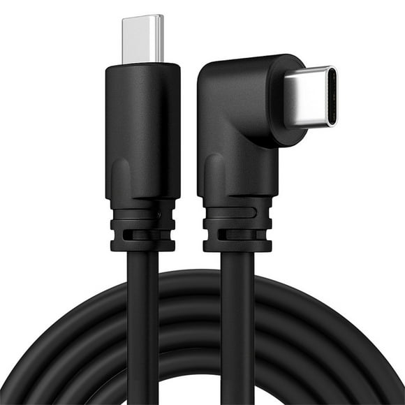 Sentmoon Offres du Jour Ventes de Liquidation Câble Type C vers Type C 6m/20 Pieds Angle Droit 5A Charge Super Rapide Câble USB C Offres Wal-mart