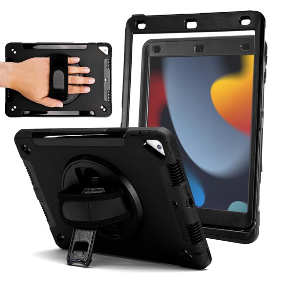 Funda para Tablet ZAGG iPad 10.2" Resistente con Correa Giratoria 360°