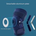 thumbnail image 5 of Hinged Knee Brace For Women And Men Adjustable Sport Knee Support With Side Stabilizers Open Patella Wrap, 5 of 5