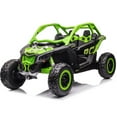 thumbnail image 3 of KidsVIP 2x24V Can-Am Maverick RS Buggy 4x4 à 2 Places avec Roues en Caoutchouc, Musique et Télécommande, 3 of 6