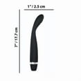 thumbnail image 7 of Evolved Skinny G Rechargeable Silicone G-Spot Vibrator, Black, 7 of 7
