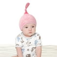 thumbnail image 4 of UDIYO Baby Hat Tie Dye Tail Spring Autumn Wear-resistant Stretchy Newborn Infant Beanie Cap for Party, 4 of 8