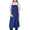 Blue, variant on Canvas Split Work Apron Waterproof Apron with Pockets Adjustable Split Skirt Apron for Restaurant Cafe Kitchen