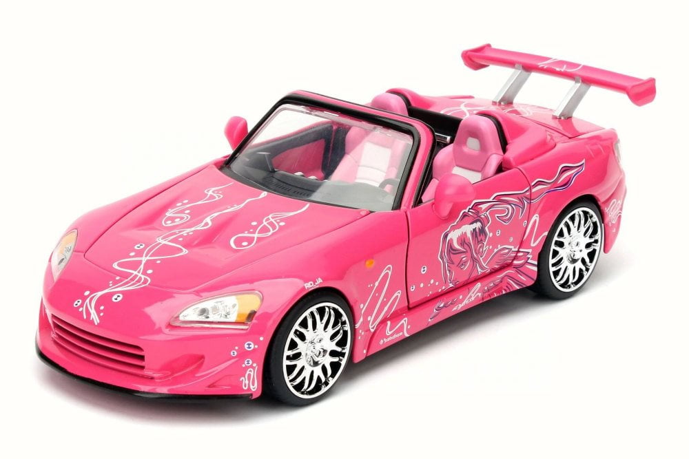 Formula Drift 2000 HONDA S2000 ミニカー Jada's Suki's 2001 Honda S2000 Pink Fast & Furious Movie 1