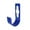 Blue, variant on PRINxy Garden Hose Holder Wall Mounted Hose Rack,Durable Plastic Duty Hose Hanger Hook Wall Garden Expansion Heavy Pipe Convenient Hose Holder Blue