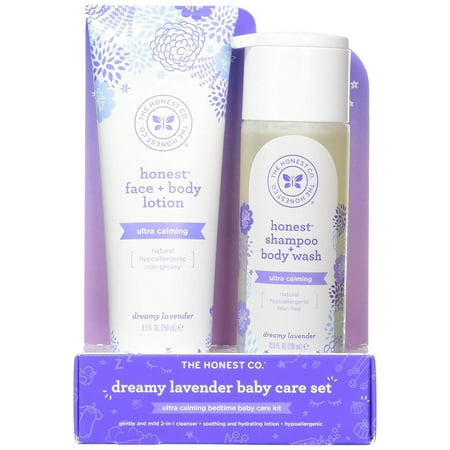 The Honest Company Lavender Lotion+Shampoo Bundle