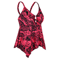 thumbnail image 3 of Firpearl Women's Tankini Swimsuits Modest Flowy Crossback Plus Size Bathing Suit Top, 3 of 5