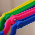 thumbnail image 4 of Portable Folding Plastic Clothing Coat Hanger Multifunctional Travel Foldable Rack Clothing Drying Hanger Children Clothes Drying Rack, 4 of 8