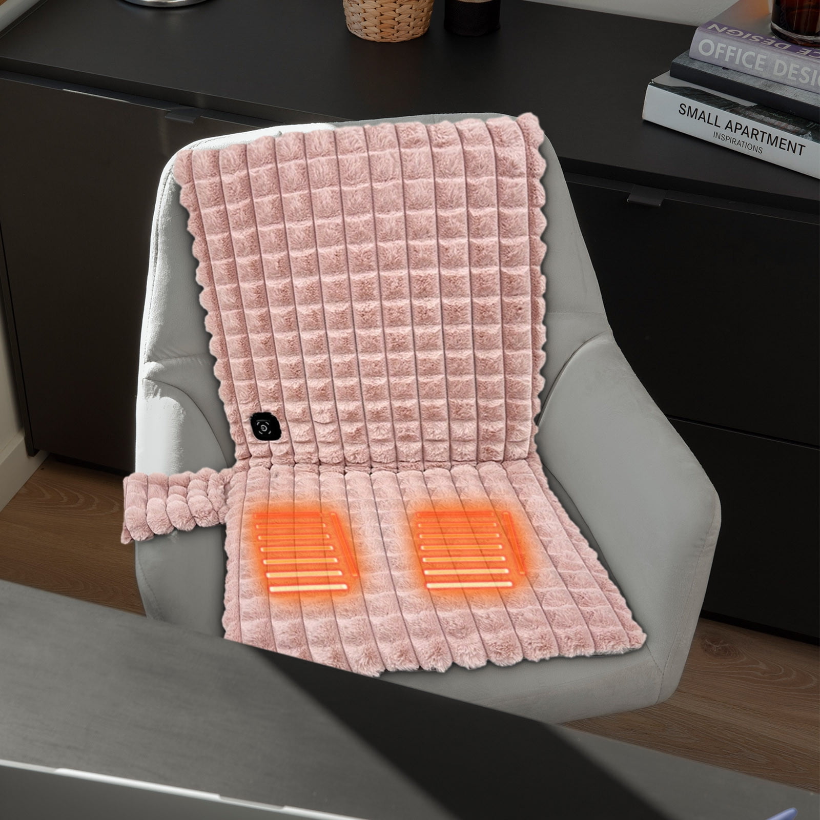 PEONAVET Heating Pad USB Heating Seat Cushion Office Outdoor Car Cushion Pad Electric Winter Heating Pad Christmas Gifts