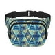 thumbnail image 1 of Fotbe Hawaiian Style Cangurera Cuadrada con Estampado de Doble Capa, Bolsa de Cintura Ajustable Mini para Hombres y Mujeres, 1 of 9