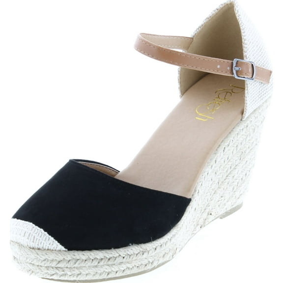 Refresh Sandra-01 Women's Espadrille Platform Wedge Sandals